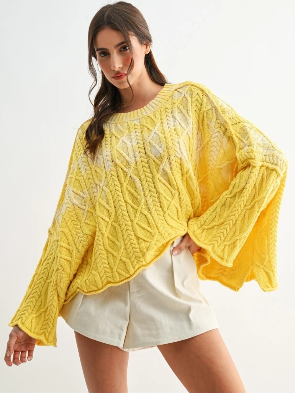Camellia NWTs Washed Ashore  Lightweight Sweater